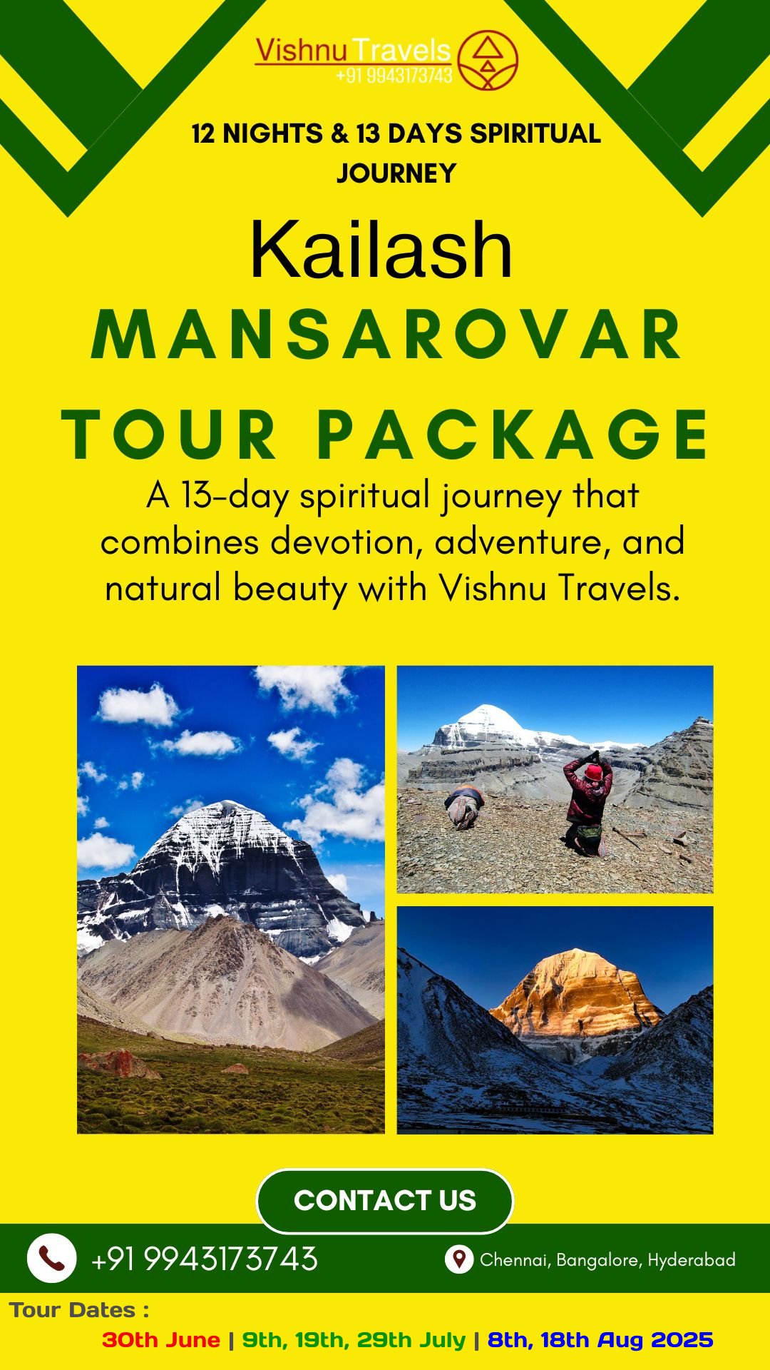 Kailash Mansarovar Tour Package