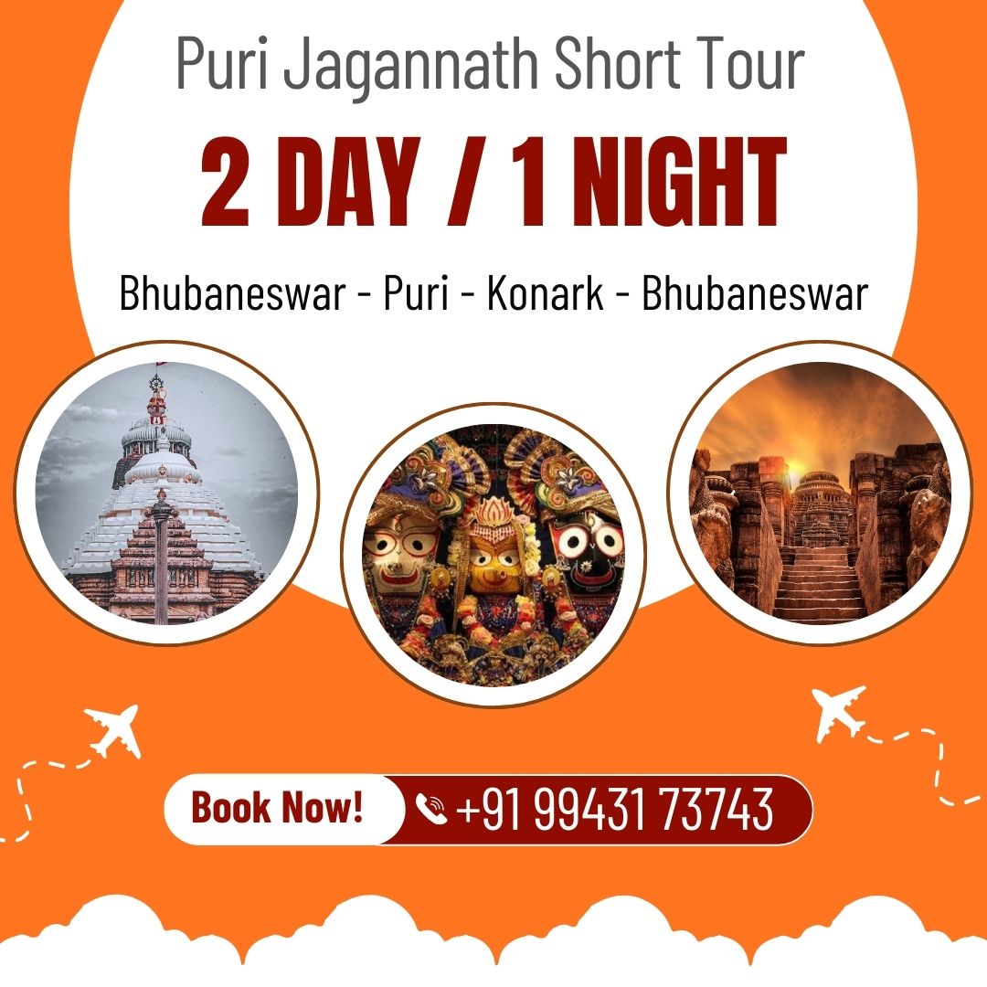 Puri Jagannath Tour for 2 Days